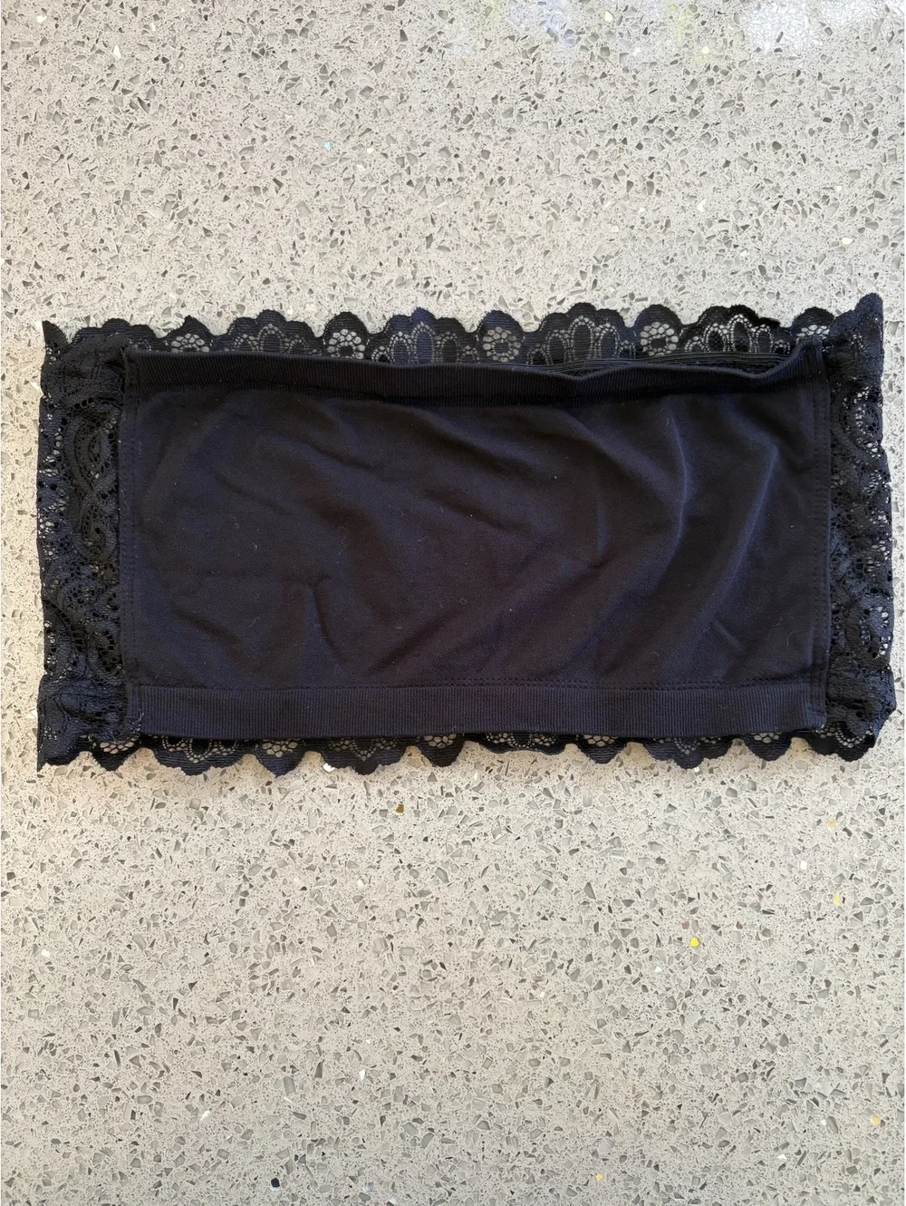 Free People Intimately Black Lace Bandeau Bra Top Size XS/S